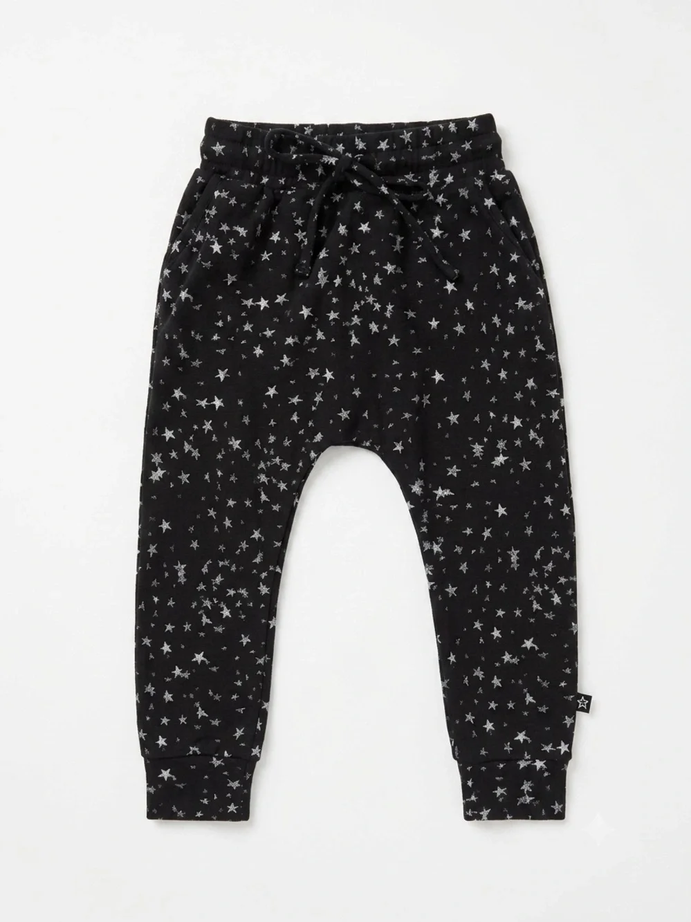 Pixie Lane Black Star Print Joggers Size 3